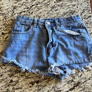 Shein Jean shorts.